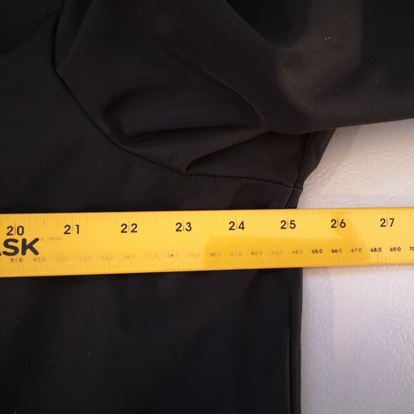 London Fog Ladies Size Large Red & Black Removable Hood Lined Coat - Picture 11 of 13